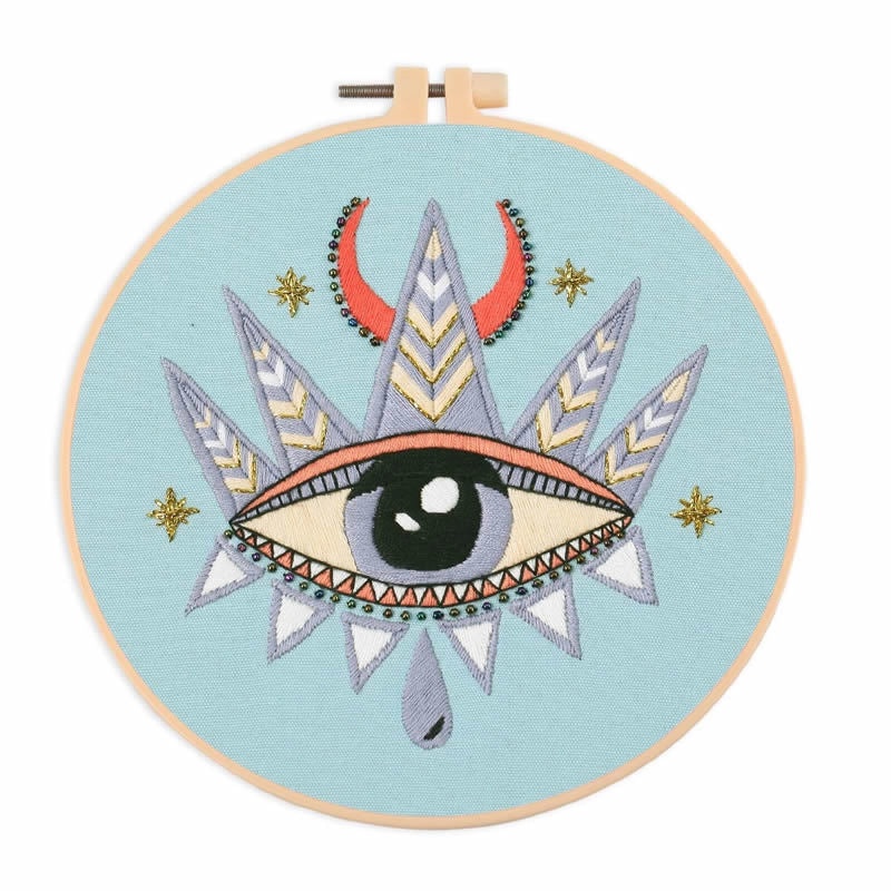 New Eyes Popular Embroidery DIY Kit Semi-finished Material Package Available Now|Embroidery DIY Kits