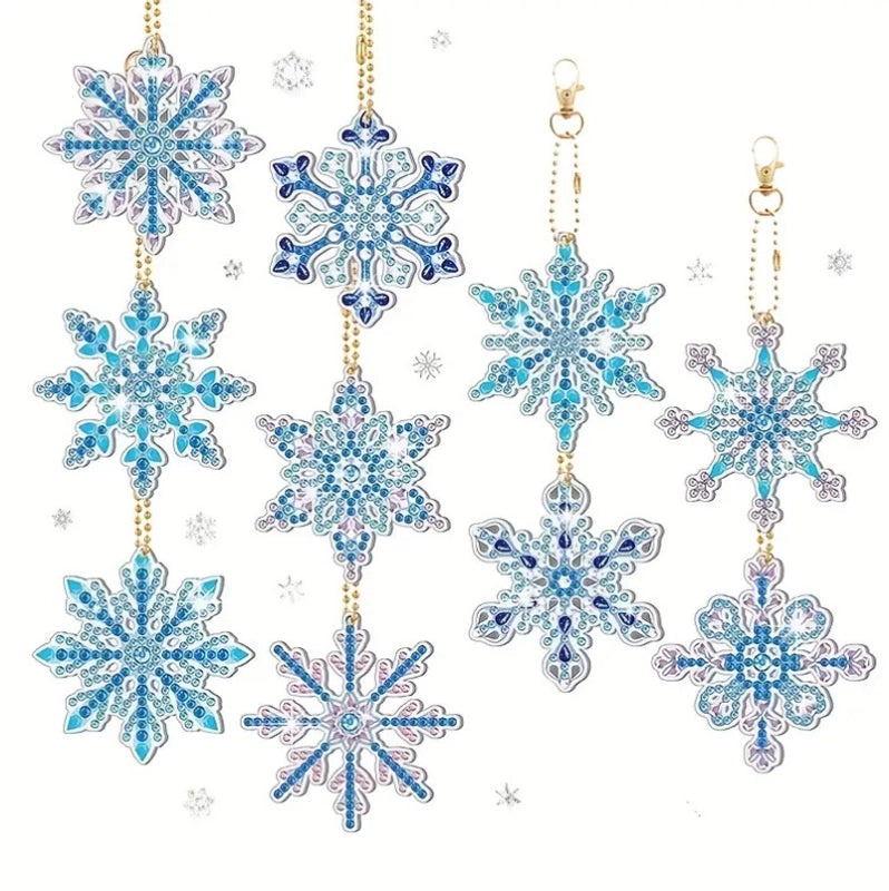 DIY Diamond Painting Keychain 1012 Pieces Variety Platform Explosions Design | Keychains & Accessories