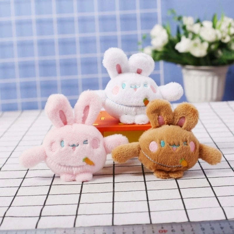 Adorable Small Rabbit Plush Pendant Keychain School Bag Charm Gift|Accessories & Keychains