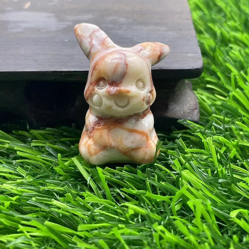 Adorable Animal-Themed Natural Stone Ornaments for Home Decor | Home Decor & Accessories