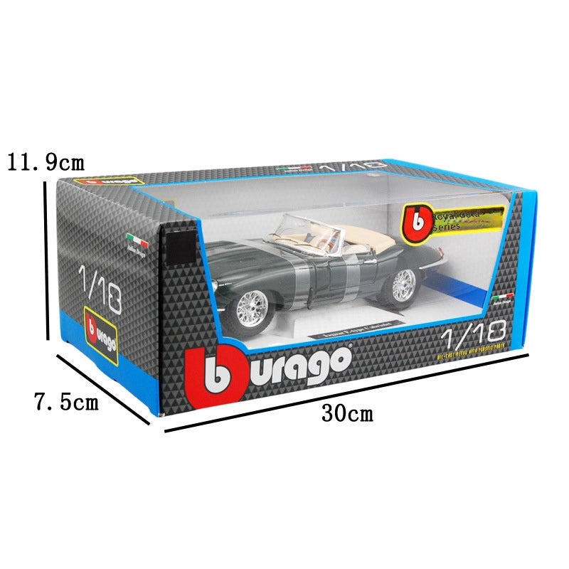 Bimei Alloy Jaguar Classic Car Model Ornament|车模与模型