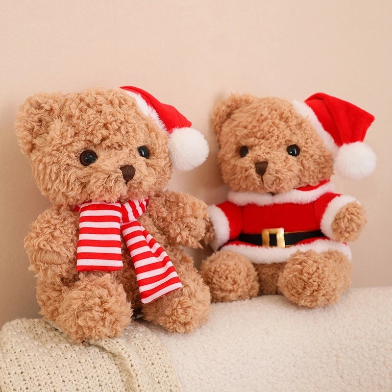 Christmas Plush Bear Stuffed Animal Soft PP Cotton Toy Gift for Kids|Stuffed Animals & Plush Toys