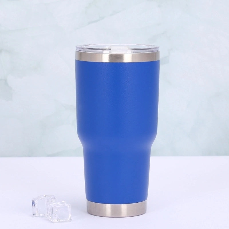 Stainless Steel Water Bottle Single Piece Casual Solid Color | Drinkware & Hydration