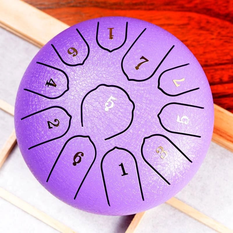 Ethereal Solid Color Carbon Steel Drum Toy for Kids|Musical Instruments & Toys