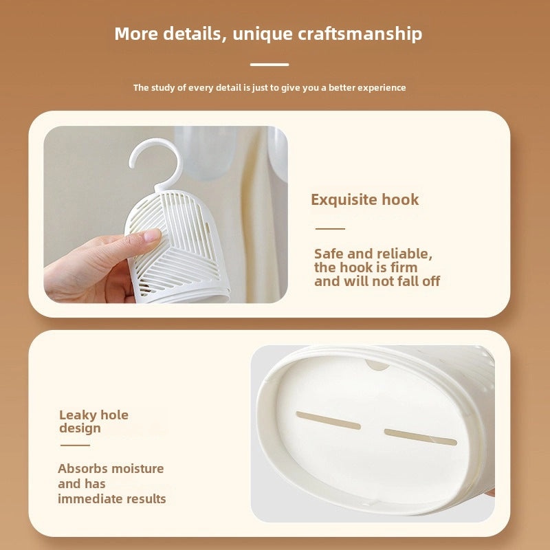 Wardrobe Hanging Dehumidifier Moisture Absorbing Bag for Dormitory Indoor Desiccant|家居除湿用品