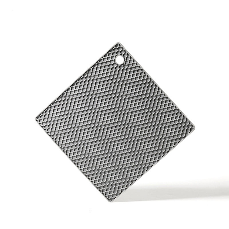 Silicone Honeycomb Placemat Non-Slip Heat Insulation Coaster for Dining Table Tea Nordic Style|Kitchen & Dining Accessories