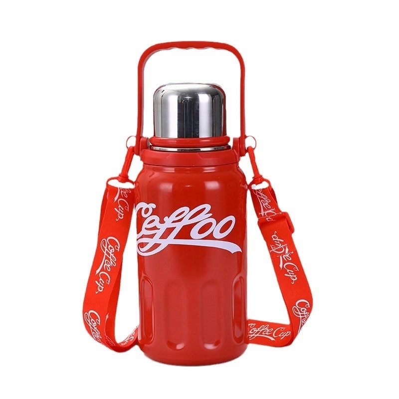 Stainless Steel Thermos Cup 316 & 201 Solid Color Casual Letter Design | Drinkware & Thermoses