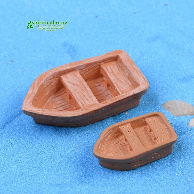 Miniature Moss Micro Landscape Assault Boat DIY Kit|DIY手工模型