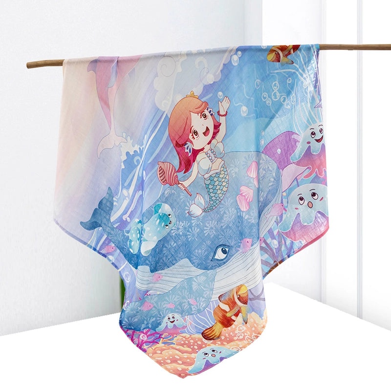 Adorable Animal Cartoon Bamboo Fiber Baby Accessories | Baby Products