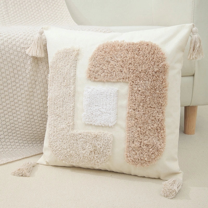 Striped Minimalist Canvas Pillow Covers for Couch and Sofa | Home Decor Accessories