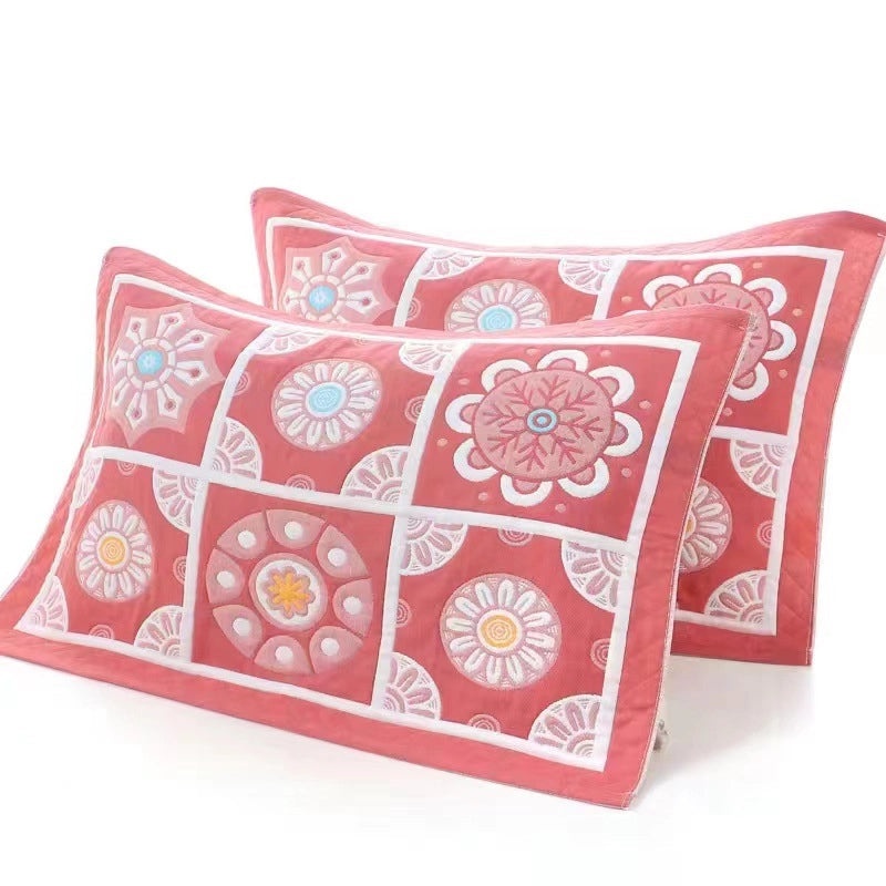 Thickened Gauze Cotton Pillow Towel Breathable Comfortable Dirt-resistant Headband for Adults and Students|Home Textile