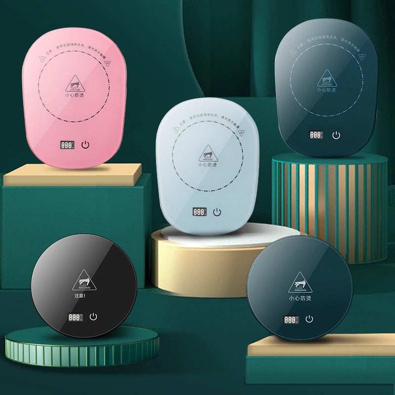 Minimalist Solid Color Plastic Heat-Resistant Cup Coaster | Kitchen & Dining Accessories