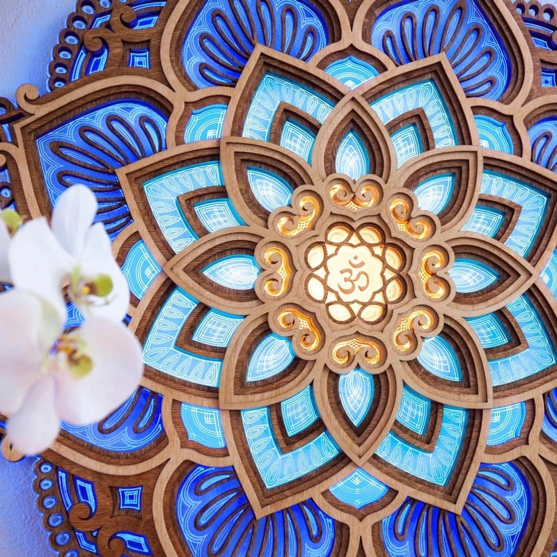 Minimalist Lotus Wood Pendant Lamp | Lighting Accessories