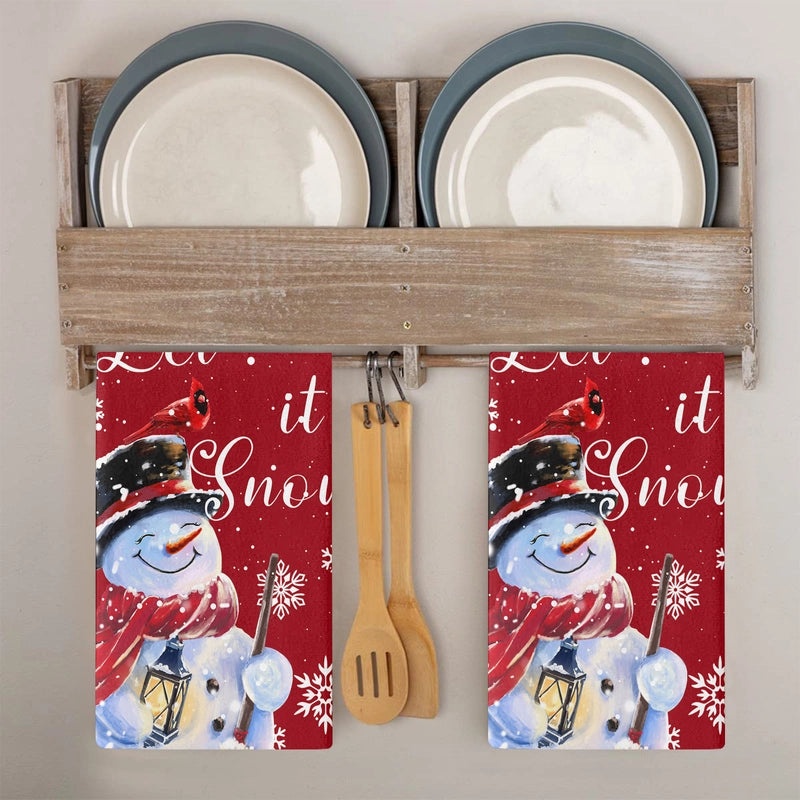 Christmas Holiday Cute Christmas Tree Soft Microfiber Towels|Home & Kitchen Textiles