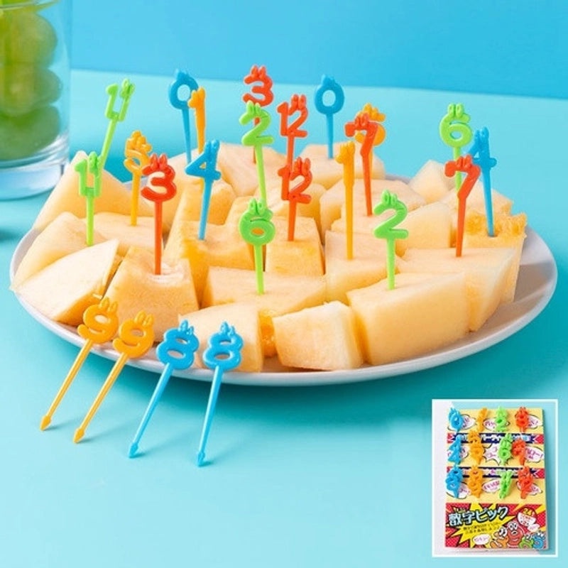 Adorable Cartoon Fruit Picks Set of 1|Kitchen & Dining Accessories