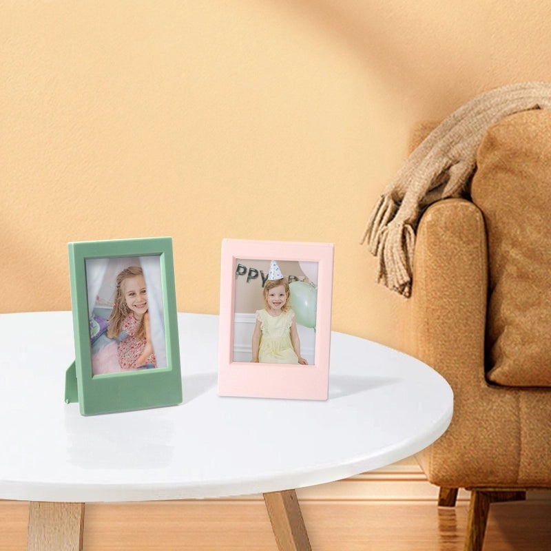 Simple Solid Color ABS PP Photo Frames|Home Decor & Photo Accessories