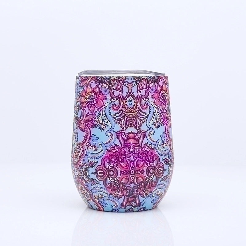 Cute Floral Cartoon Stainless Steel Water Bottle 500ml | Drinkware & Bottles