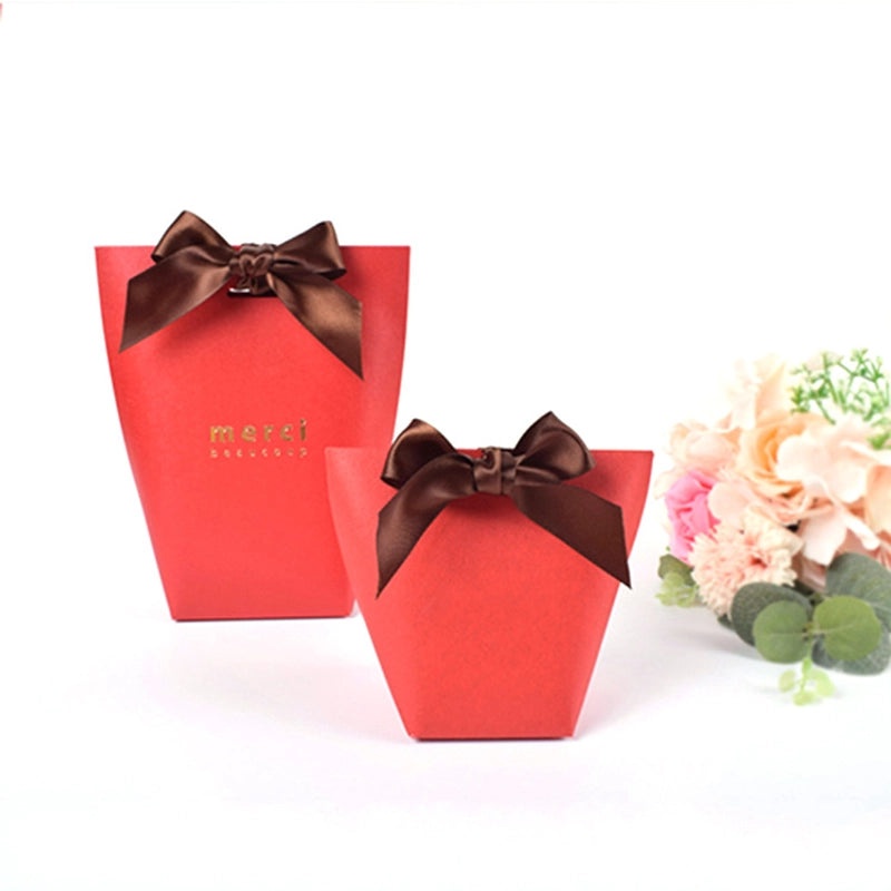 Luxury Red Pearl Jewelry Box for Wedding Candy Lipstick Packaging | Wedding Accessories