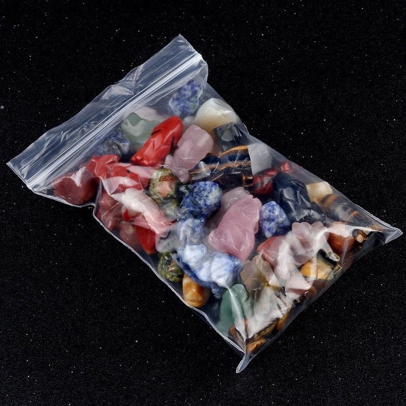 Minimalist Natural Agate Stone Animal Figurines Crystal Home Decor|Home Decor & Accessories