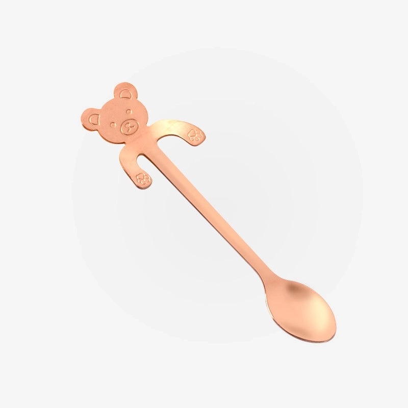 Cute Cartoon Stainless Steel Spoon for Everyday Use|Kitchen & Dining Utensils