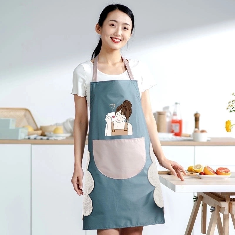Cute Cartoon PVC Apron for Kids | Kitchen & Dining Accessories