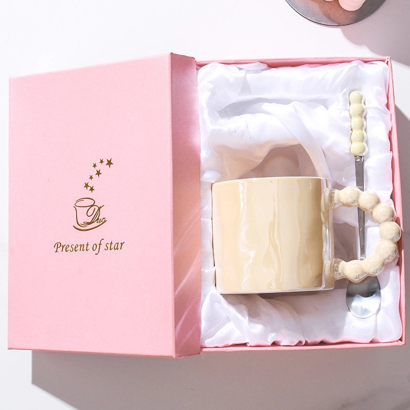 White Porcelain Water Bottle for Casual Vacation Use 1 Piece | Travel Accessories