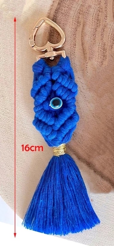Vintage Evil Eye Cotton Thread Hanging Decoration|Home Decor & Wall Art