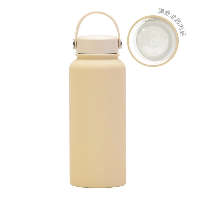 Stylish Solid Color Stainless Steel Vacuum Flask 1pc|Home & Kitchen Accessories
