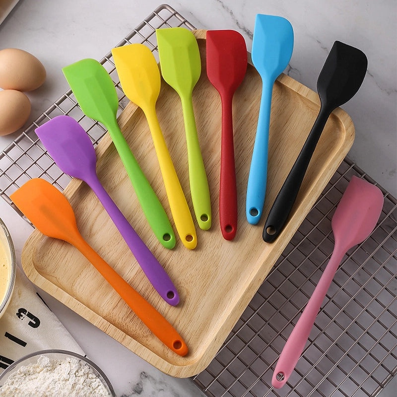 Silicone Baking Scraper Small Size Integrated Kitchen Tool for Cake Cream Butter Jam | Kitchen Utensils & Gadgets