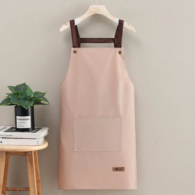 Solid Color PVC Apron for Casual Use 1 Piece | Kitchen Accessories