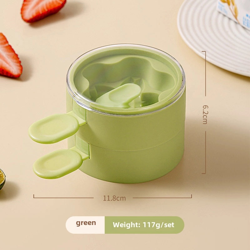 Silicone Ice Cream Popsicle Mold Box for Homemade Frozen Treats Food Grade Material | Kitchen & Dining