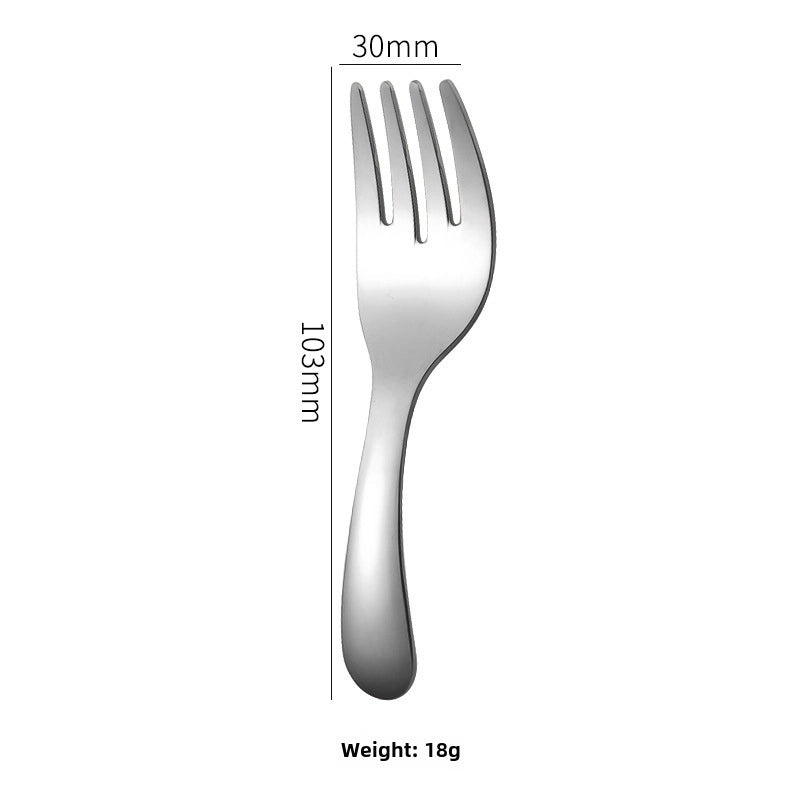 304 Stainless Steel Mini Spoon Short Handle Perfect for Kids Ice Cream Dessert Tea Travel Outdoor Use|Kitchen & Dining Accessories