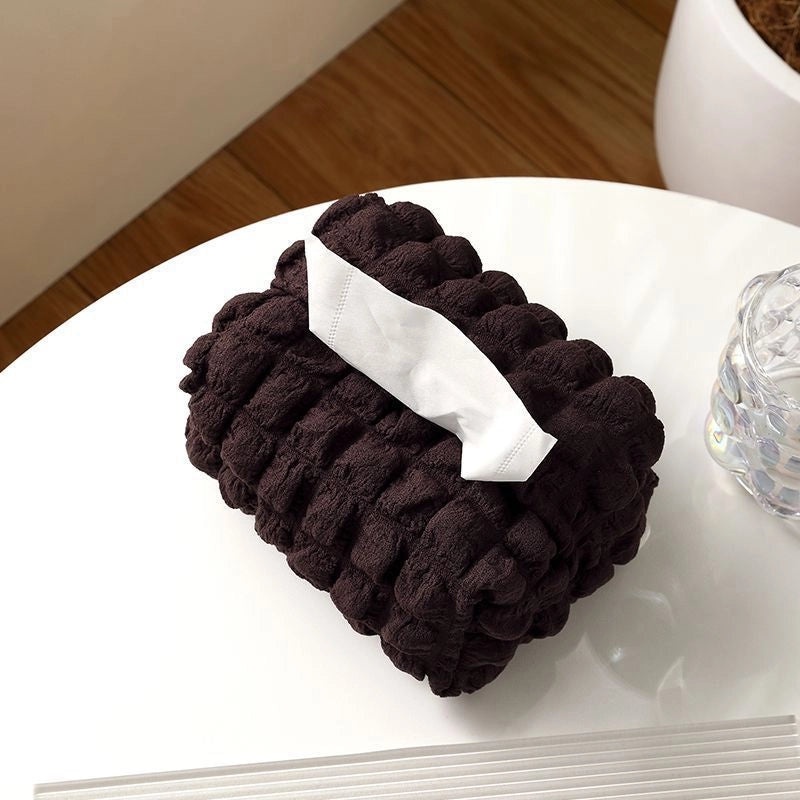 Minimalist Solid Color Tissue Box Holder|Home Decor