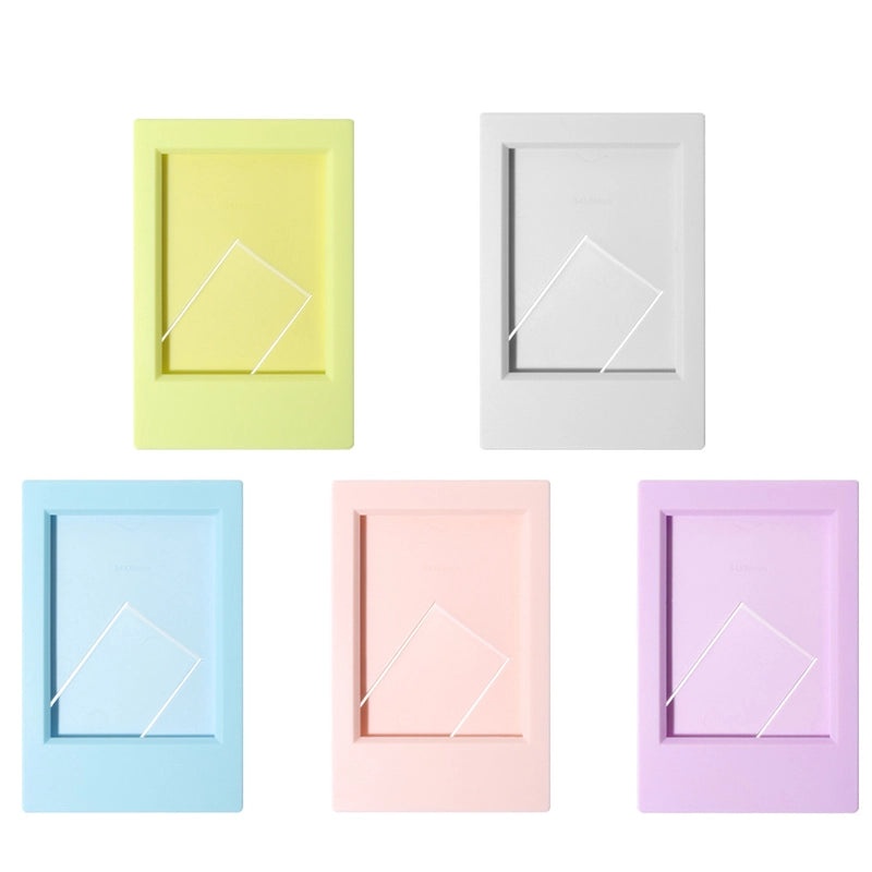 Simple Solid Color ABS PP Photo Frames|Home Decor & Photo Accessories