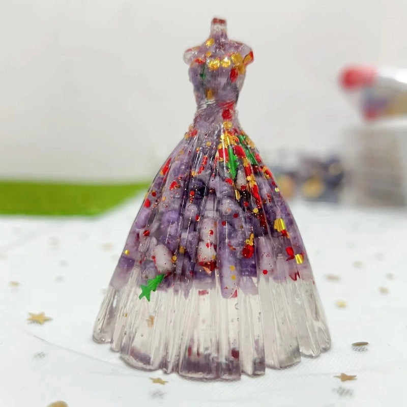 Minimalist Geometric Resin Crystal Ornaments Elegant Romantic Artificial Home Decor|Home Decor