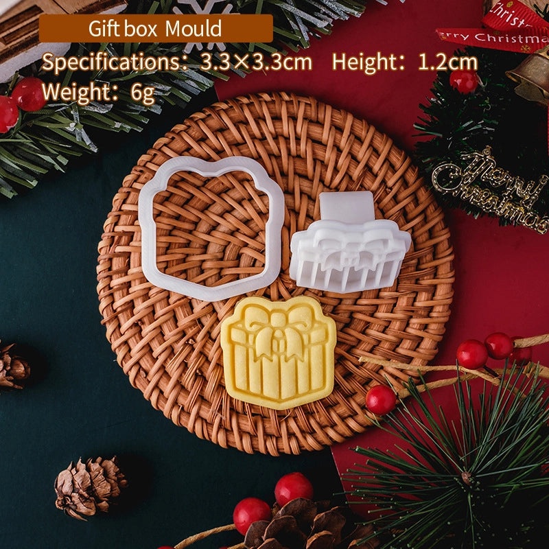 Christmas Themed Santa Claus Christmas Tree PLA Plastic Bakeware Mold | Bakeware & Kitchen Tools