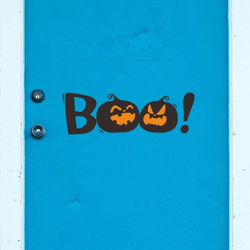 Geometric Pumpkin Letter Halloween Casual PVC Necklace | Halloween Jewelry