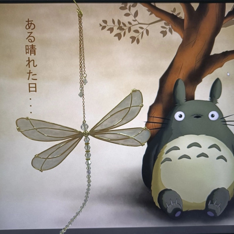 Elegant Dragonfly Crystal Alloy Pendant Wall Decoration|Wall Art & Home Decor