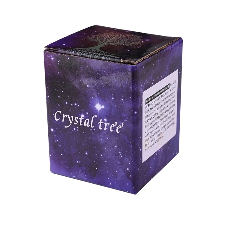 Handmade Minimalist Tree Ornament with Natural Stones and Copper Wire | Home Decor & Handmade Jewelry