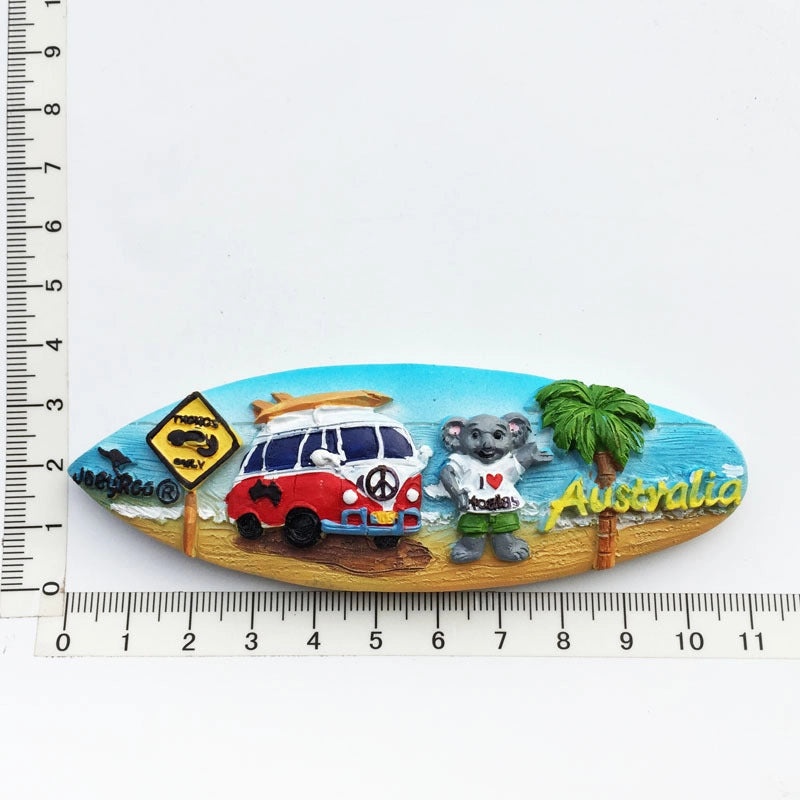 Vintage Map Letter Resin Fridge Magnet Single Piece|Home Decor & Kitchen Accessories