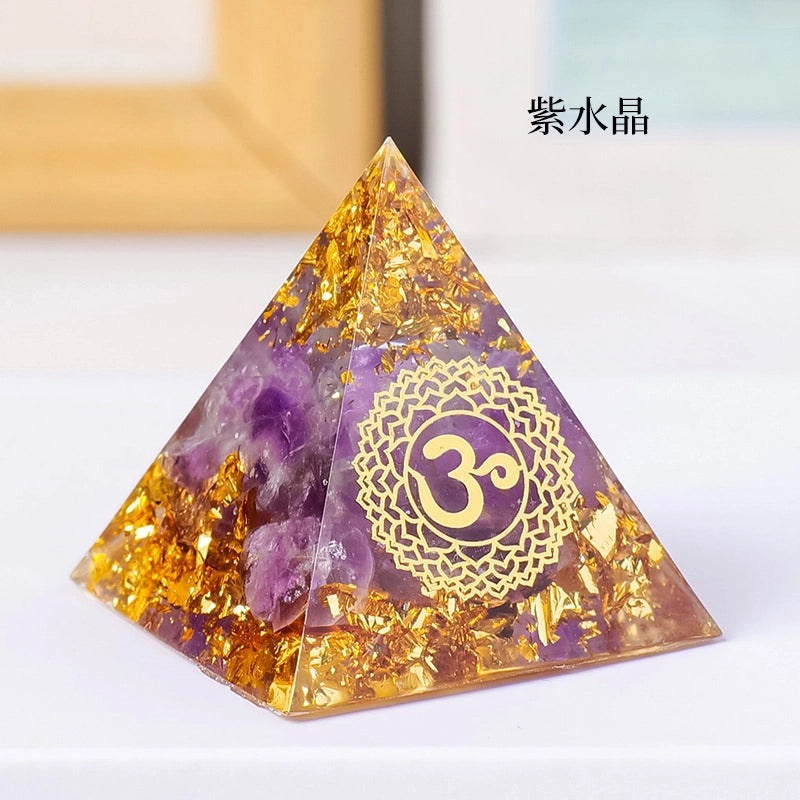 Minimalist Crystal Pyramid Decor | Home Decor