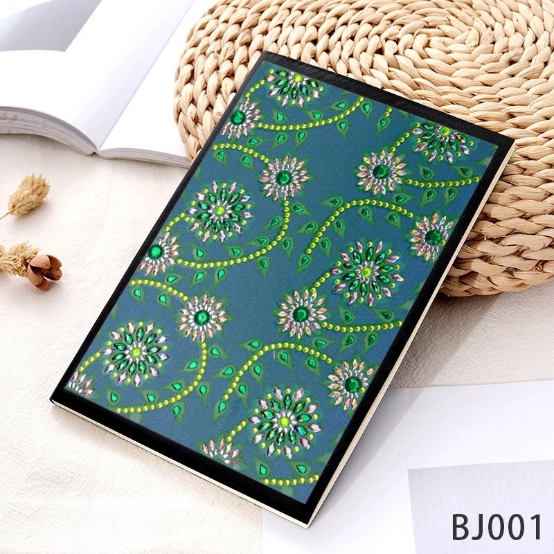 Retro Floral Butterfly PU Leather Stickers for Crafts and Decor|Craft Supplies & Stickers