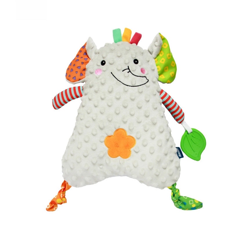 Aipinqi Baby Soothing Animal Doll Soft Gauze Beanie Velvet Comforter | Baby Comfort Toys