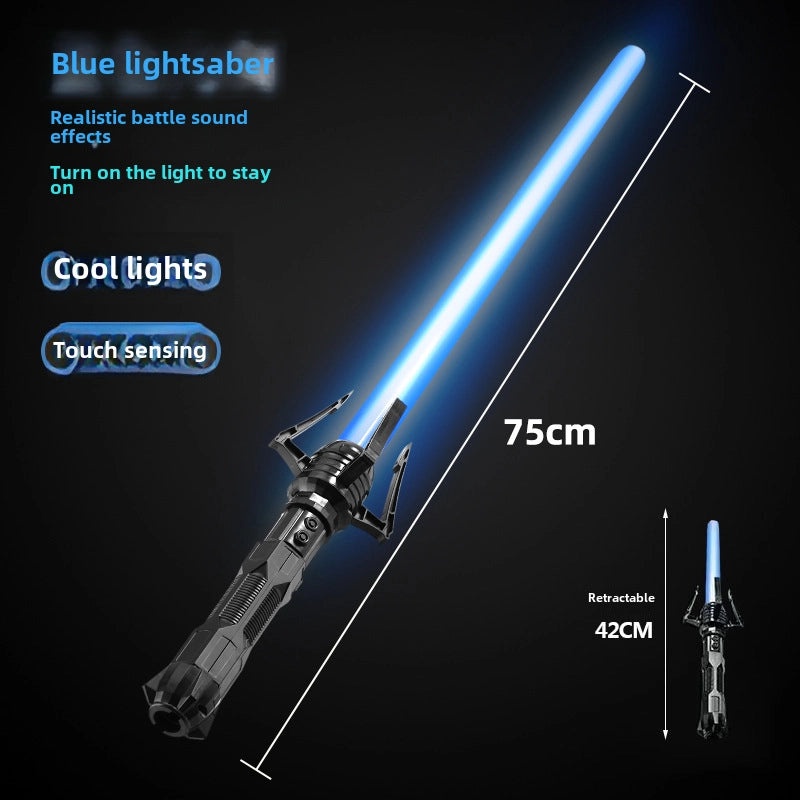 儿童激光剑二合一发光音乐玩具七彩光剑|儿童玩具