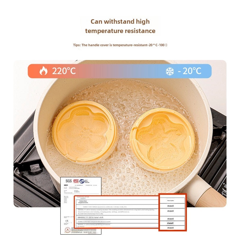 Silicone Ice Cream Popsicle Mold Box for Homemade Frozen Treats Food Grade Material | Kitchen & Dining