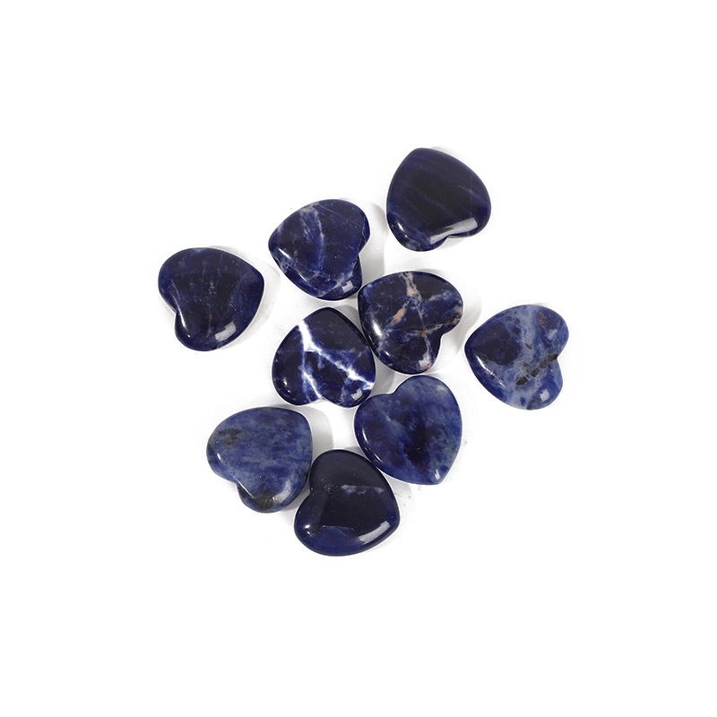 Pink 20mm Heart-Shaped Amethyst Crystal Ornament | Jewelry & Accessories