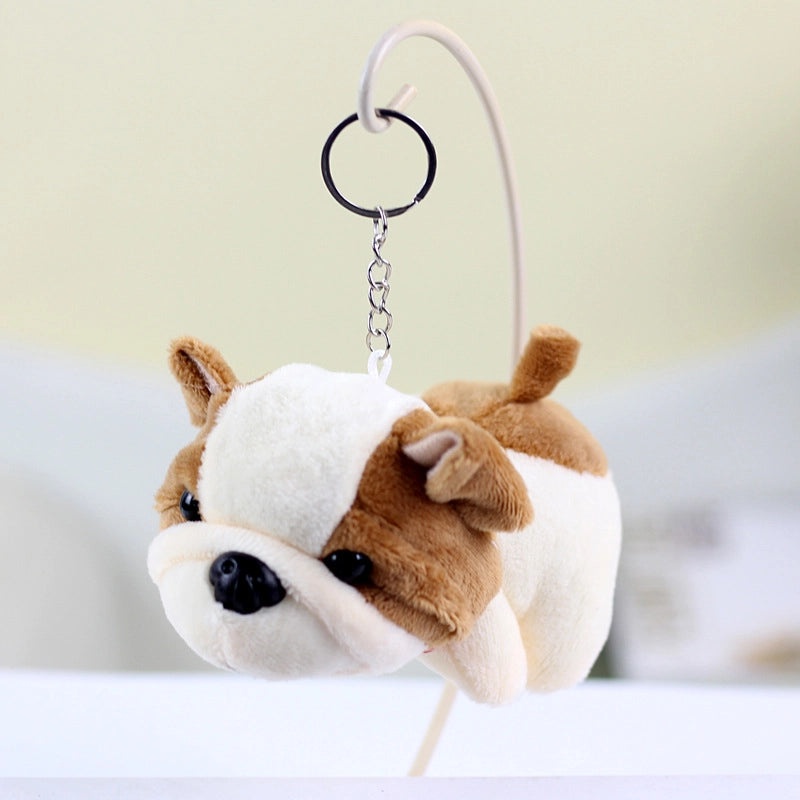 Sha Pei Puppy Plush Keychain Small Dog Pendant Soft Doll Bag Charm|Accessories & Keychains