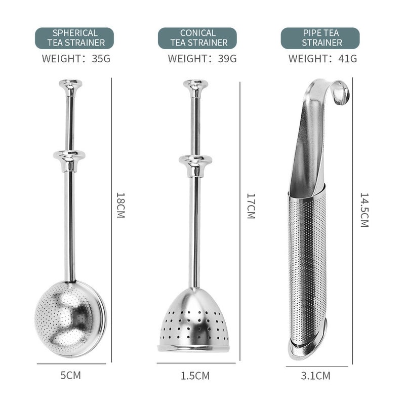304 Stainless Steel Tea Infuser Strainer for Casual Use 1 Piece|Kitchen & Dining Accessories