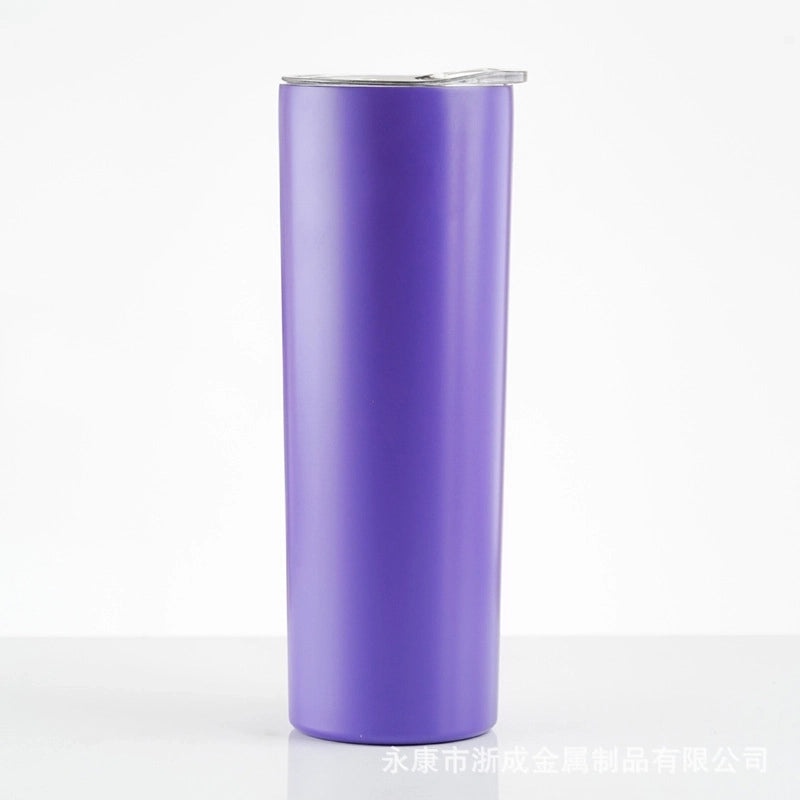 Stylish Solid Color Stainless Steel Vacuum Flask 1pc|Home & Kitchen Accessories