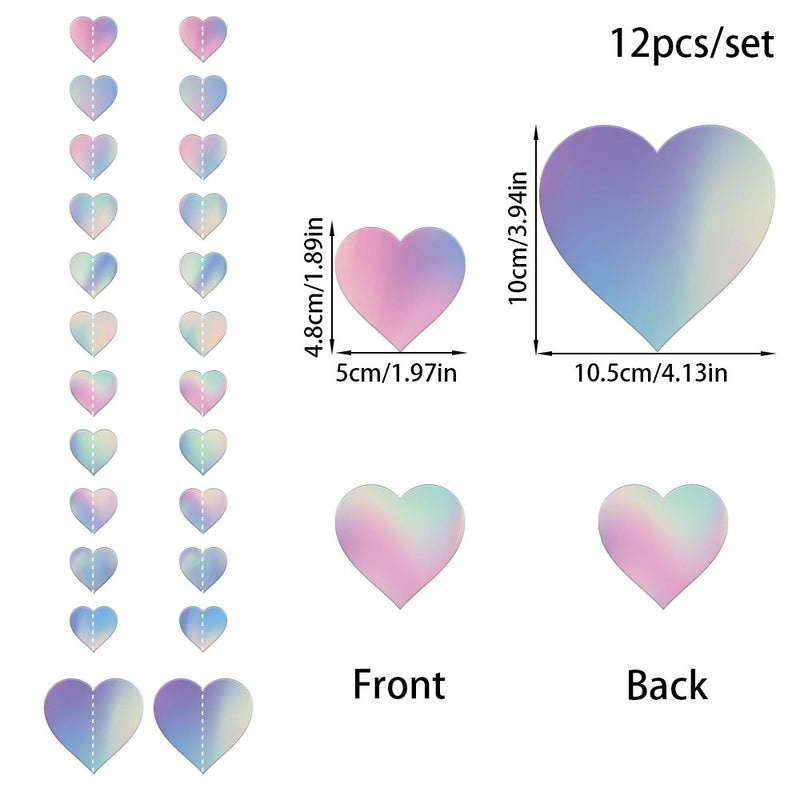 Valentine's Day Heart Shaped Minimalist Paper Hanging Decoration | Home Decor